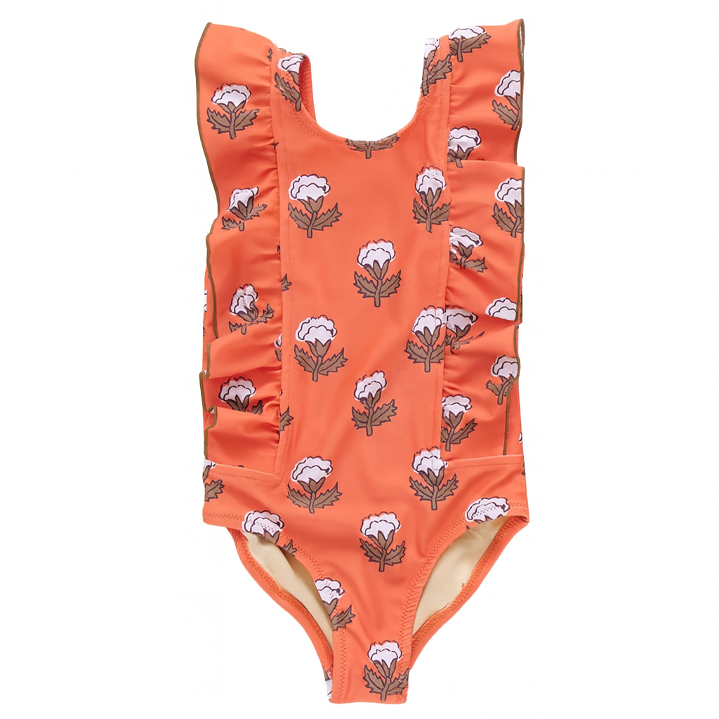 Girls Katniss Suit -Orange Small Bud