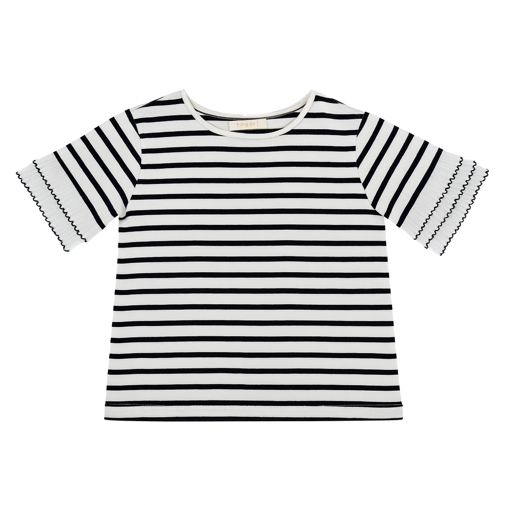 Bell Sleeve Stripe Top