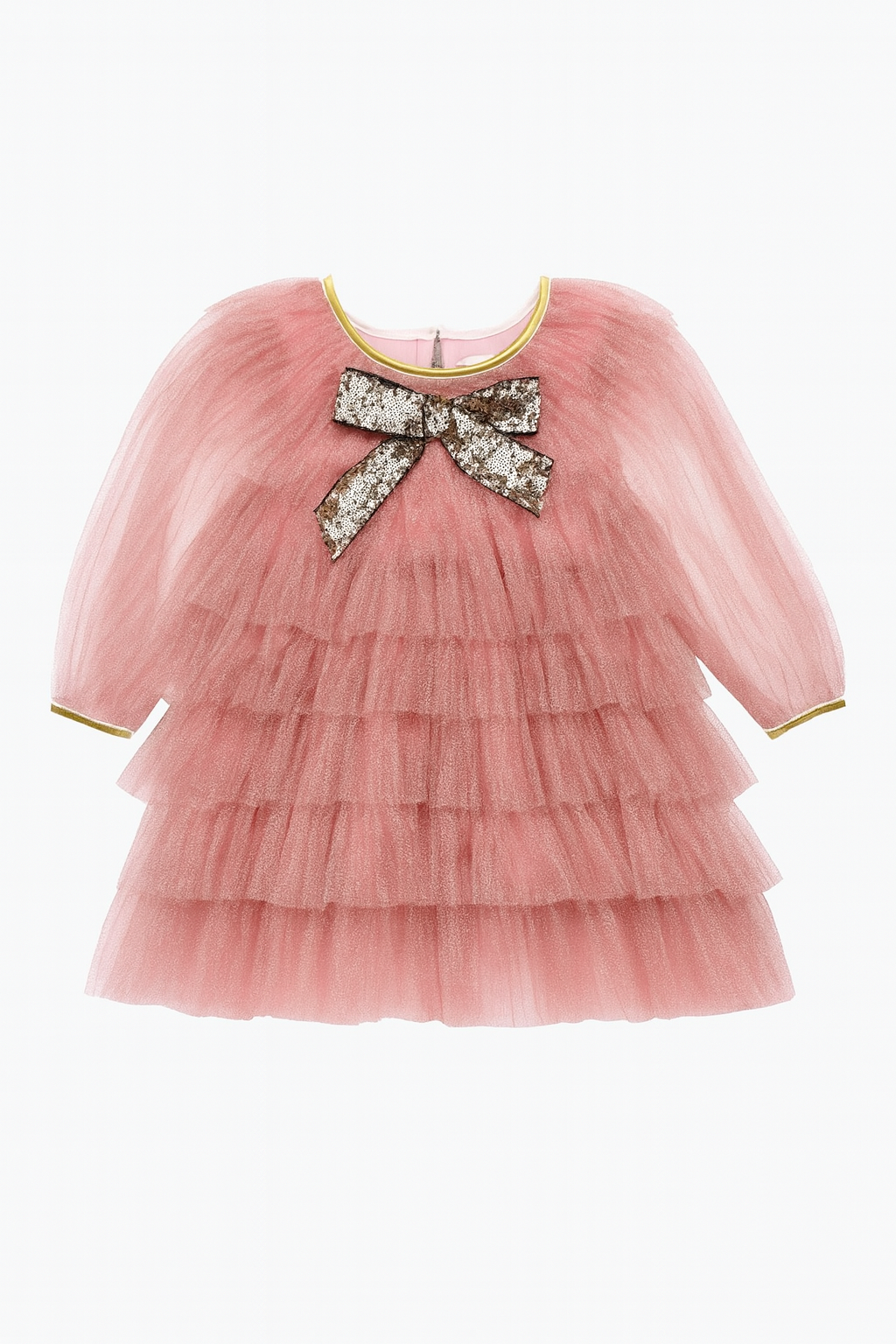 Pink Anny Layered Tutu Dress