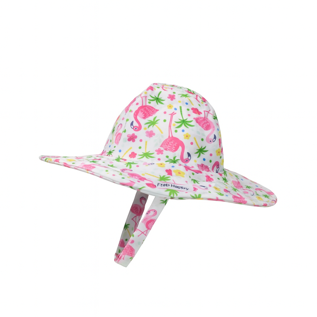 Flamingo Party Summer Splash Swim Hat