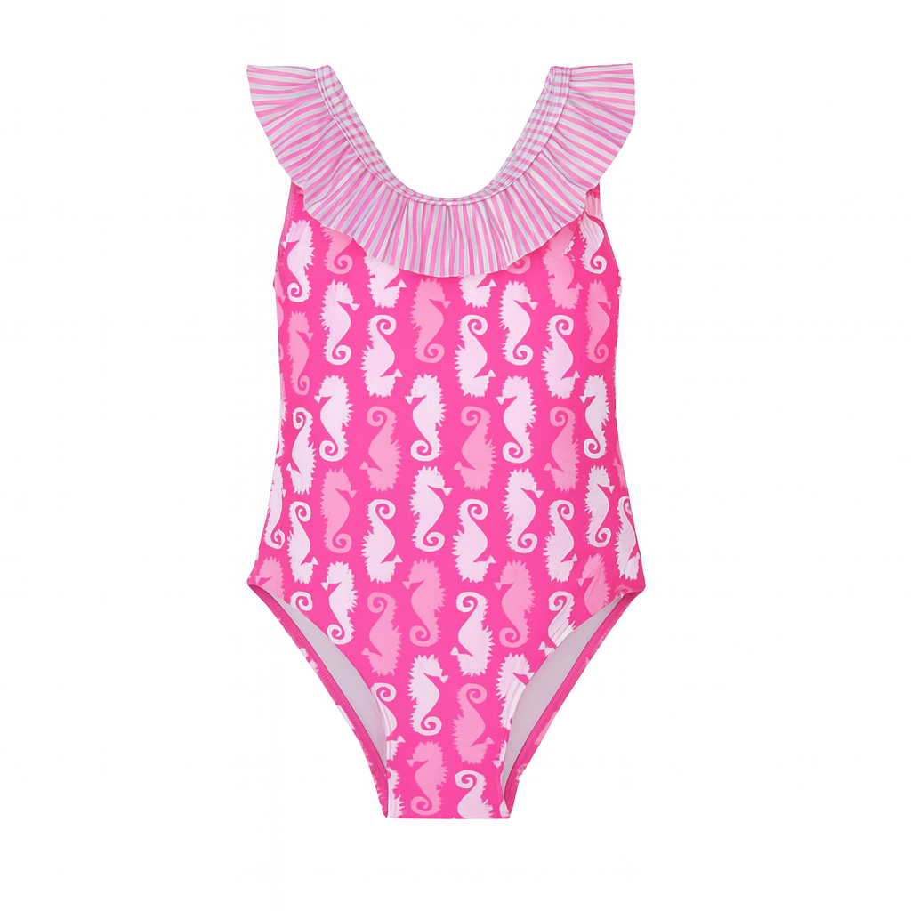 Happy Pink Seahorses Mindy Swimsuit