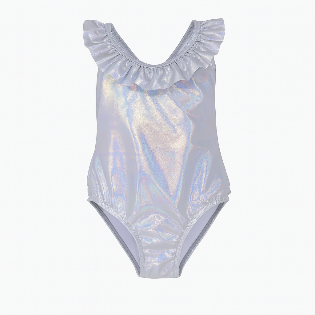 Shimmering Silver Mindy Swimsuit