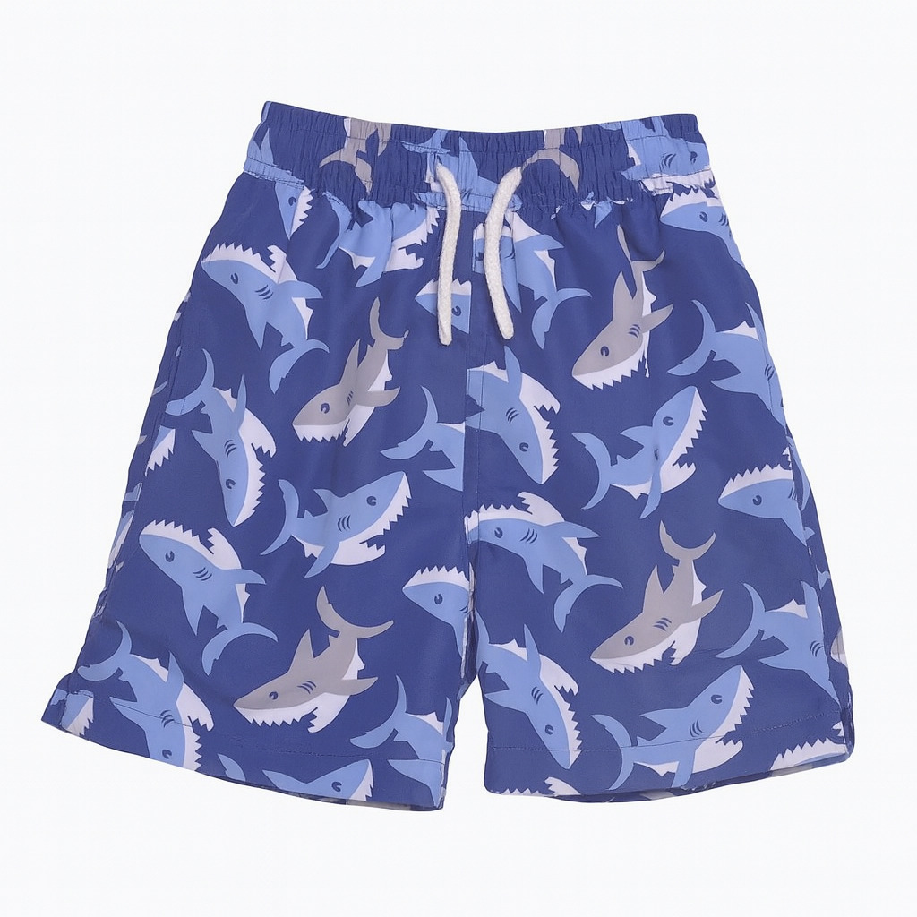 Happy Shark Rash Gaurd & Swimsuit