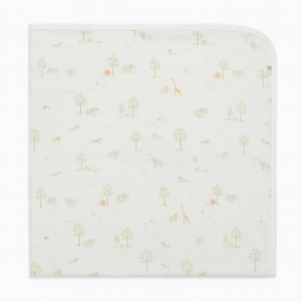 White Safari Blanket