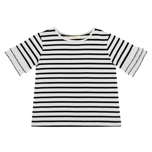 Bell Sleeve Stripe Top