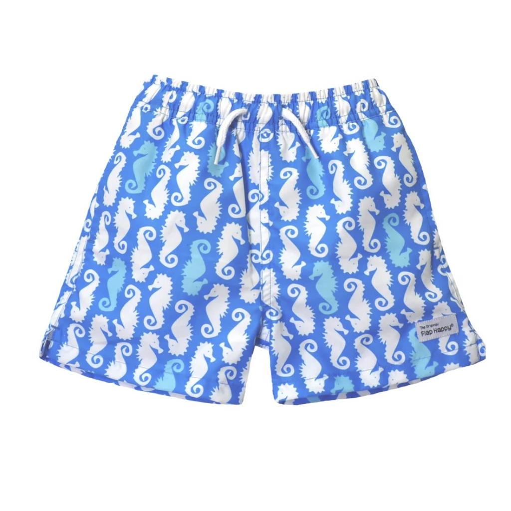 Sea Horse Blue Parade Swim Trunk