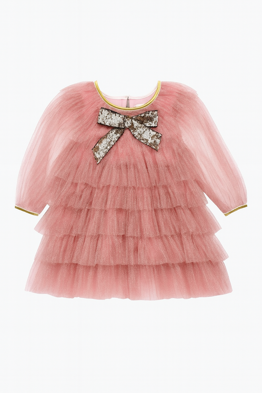 Pink Anny Layered Tutu Dress