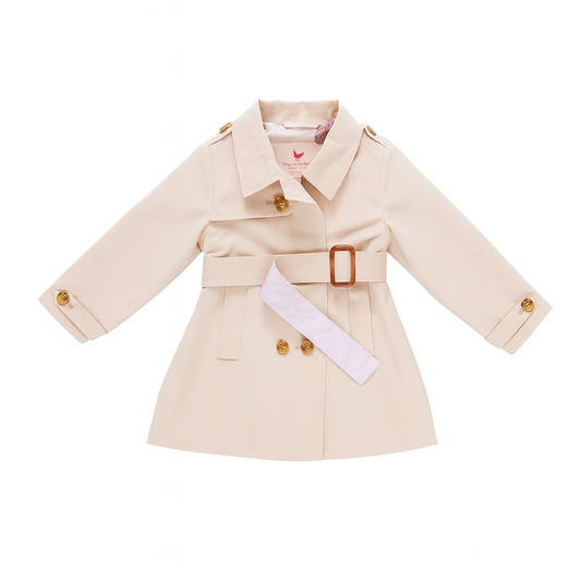 Girls Trudy Trench Coat, Beige