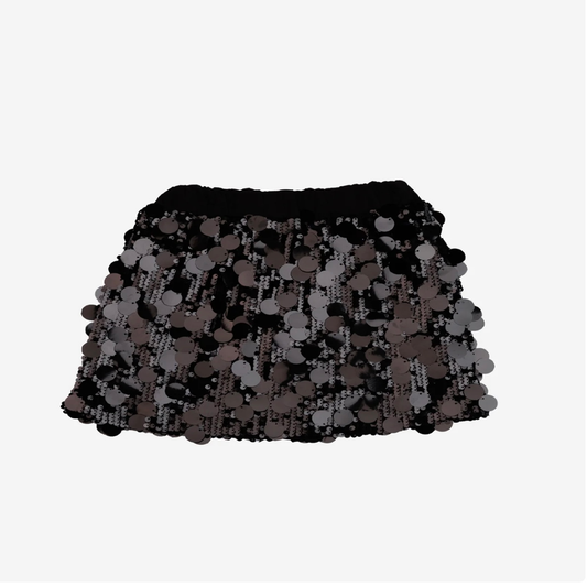 Black Spangle Skirt