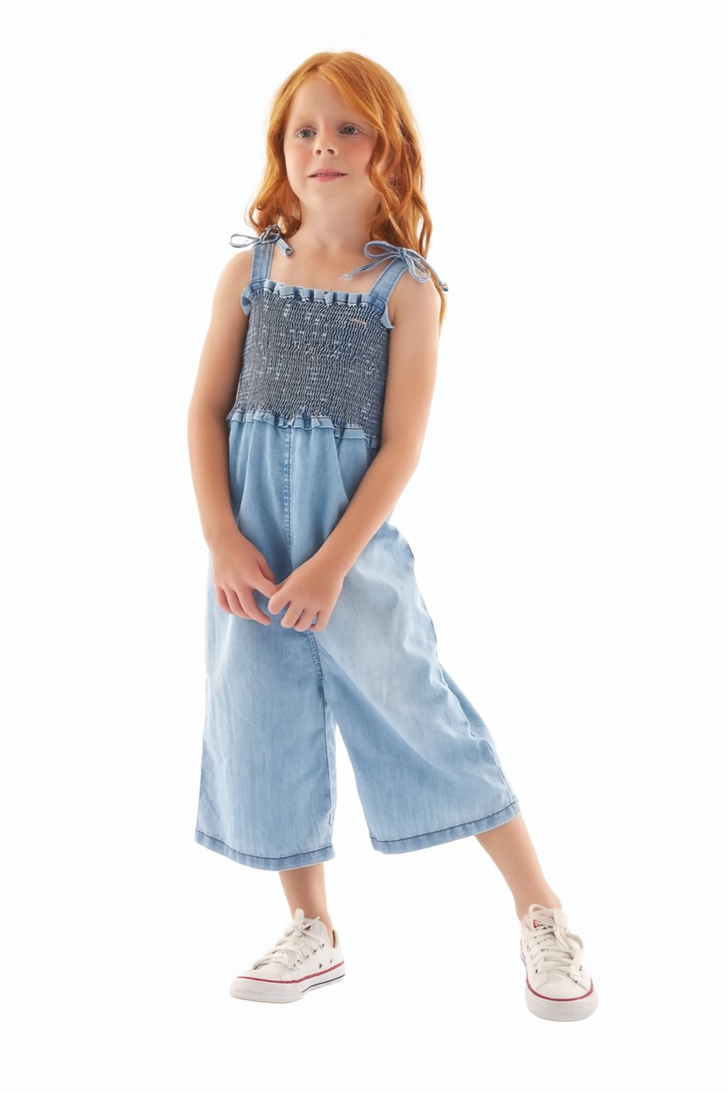 Macaquinho Jeans Jumpsuit