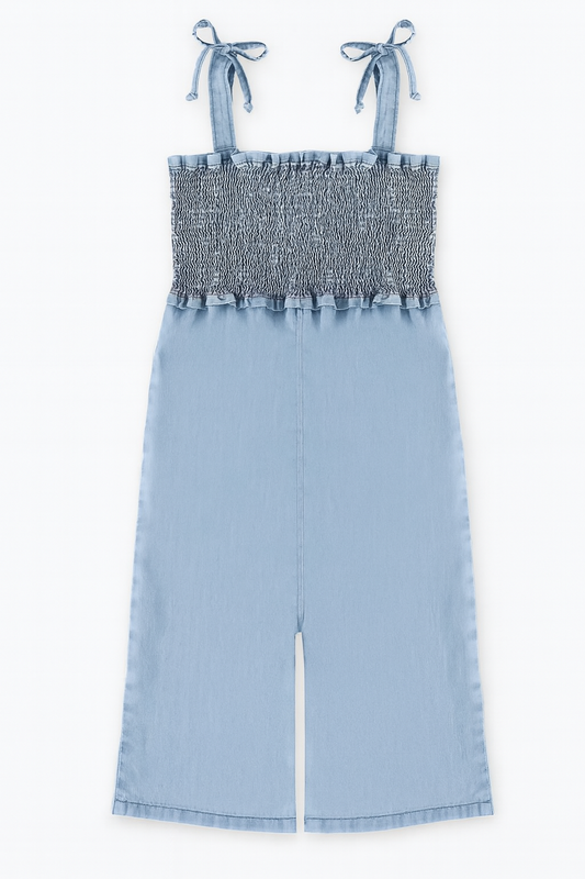 Macaquinho Jeans Jumpsuit