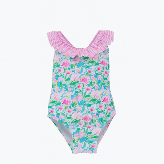 Lotus & Lilies Mindy Crossback Swimsuit