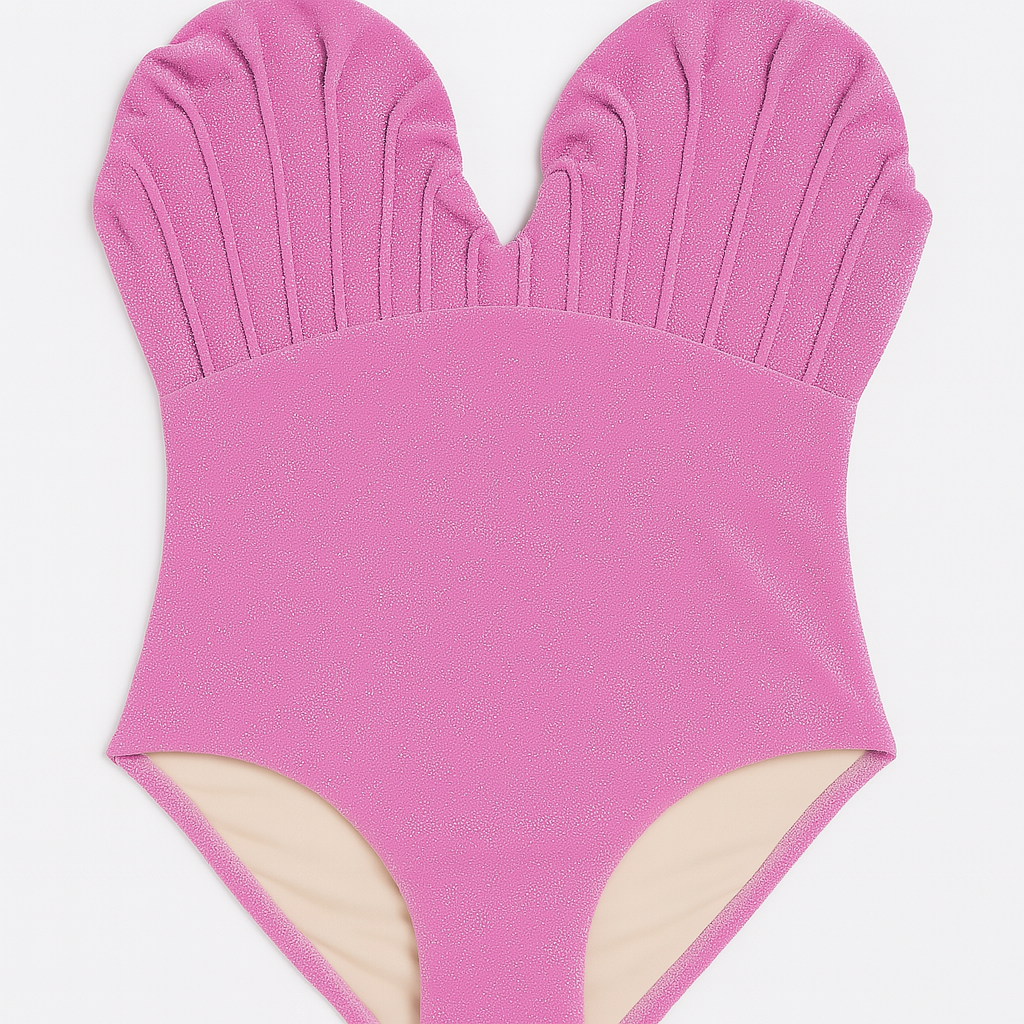 Pink Mermaid Shell Shimmer Pink