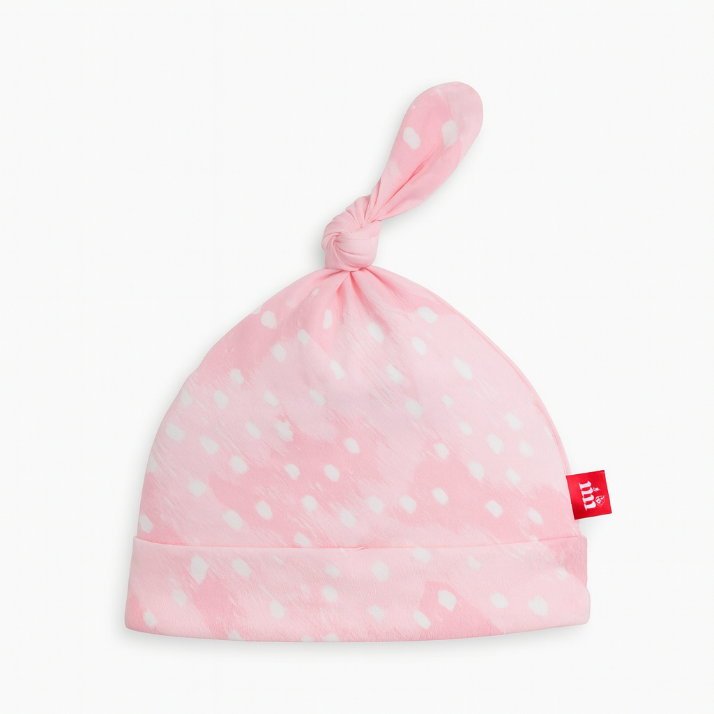 Pink Doeskin Modal Hat